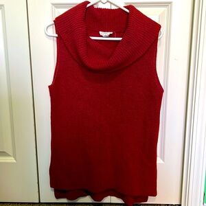 Sleeveless sweater